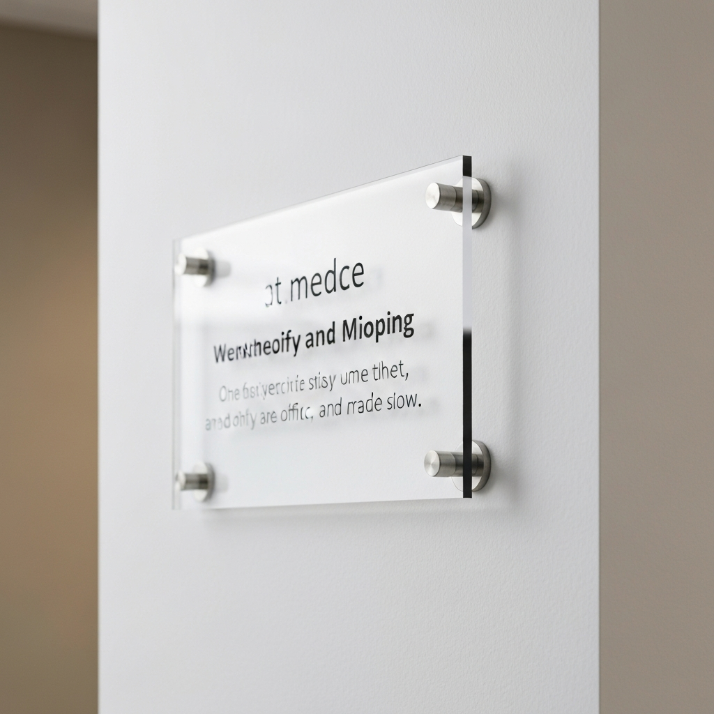 Acrylic Signs
