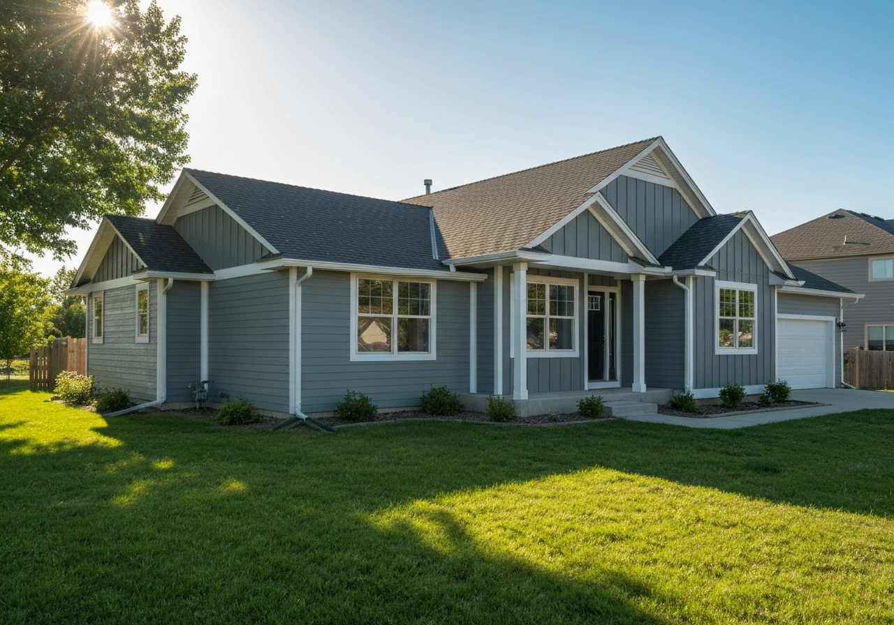 Exterior renovation and roofing by Ground Up Contracting in Sussex County Delaware