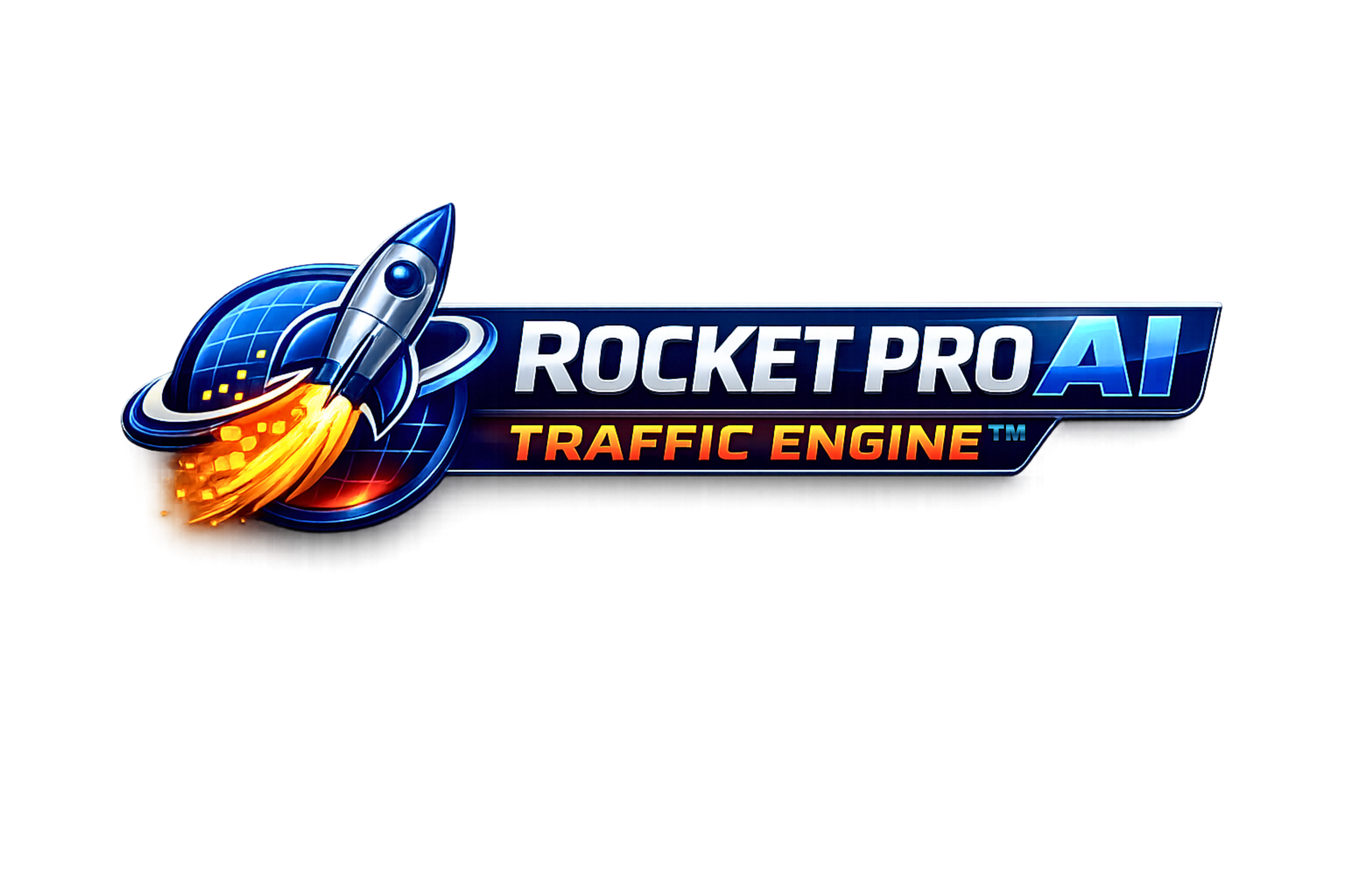 Rocket Pro AI Traffic Engine Logo