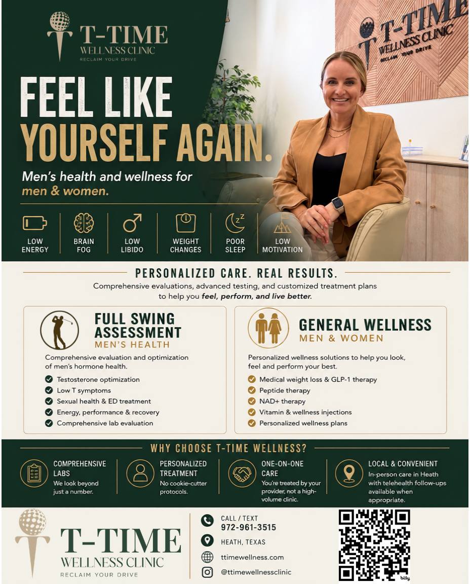 T-Time Wellness Clinic - Feel Like Yourself Again