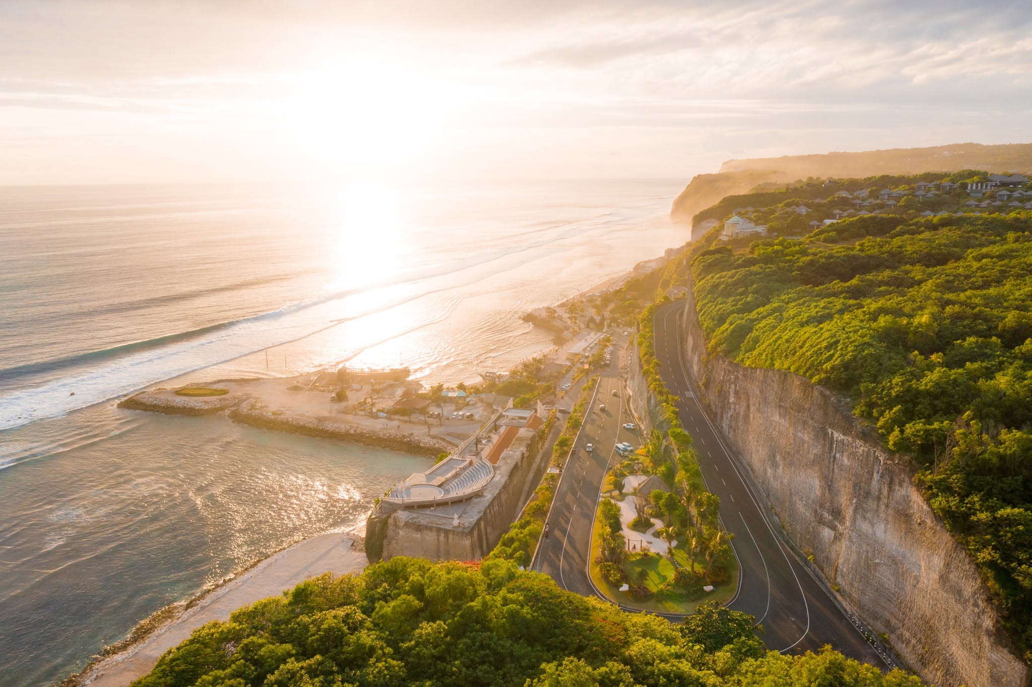 Bali coastal landscape