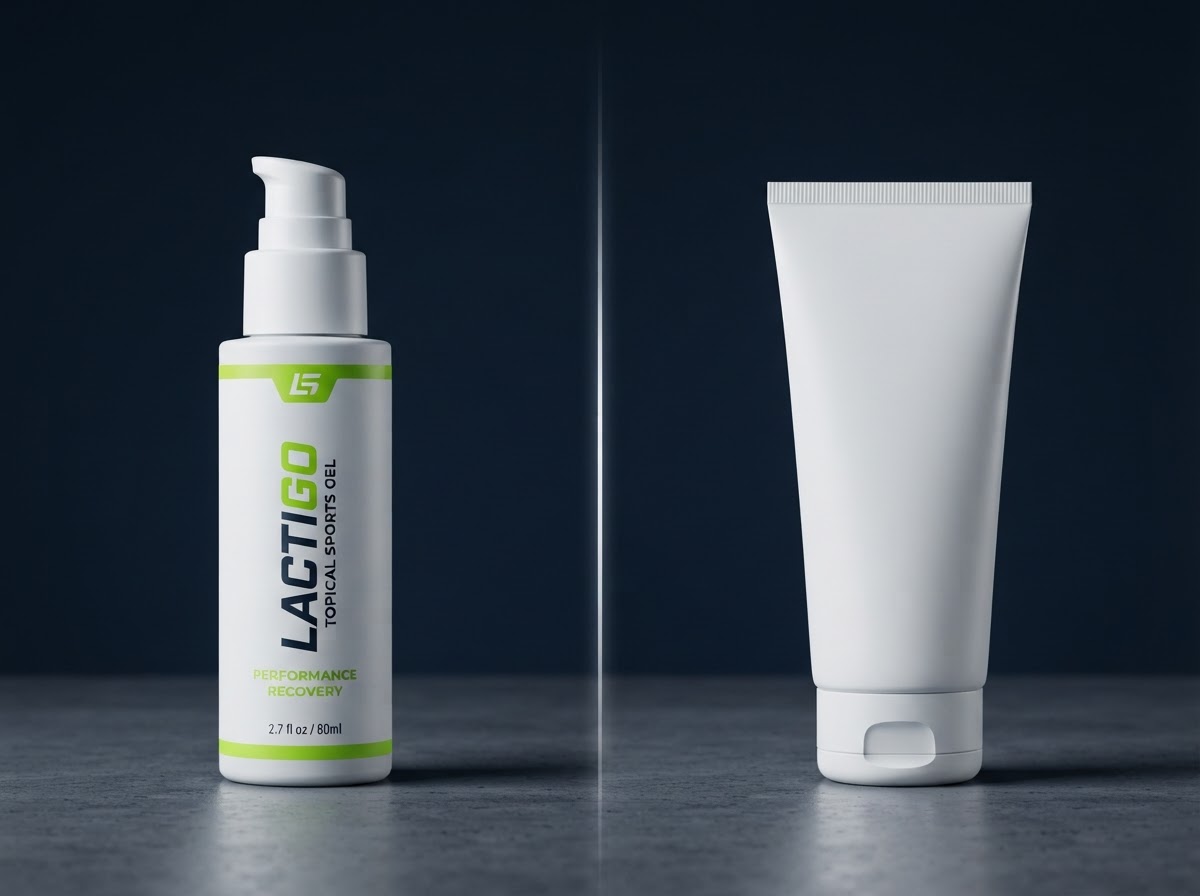LactiGo vs PR Lotion topical performance gel comparison