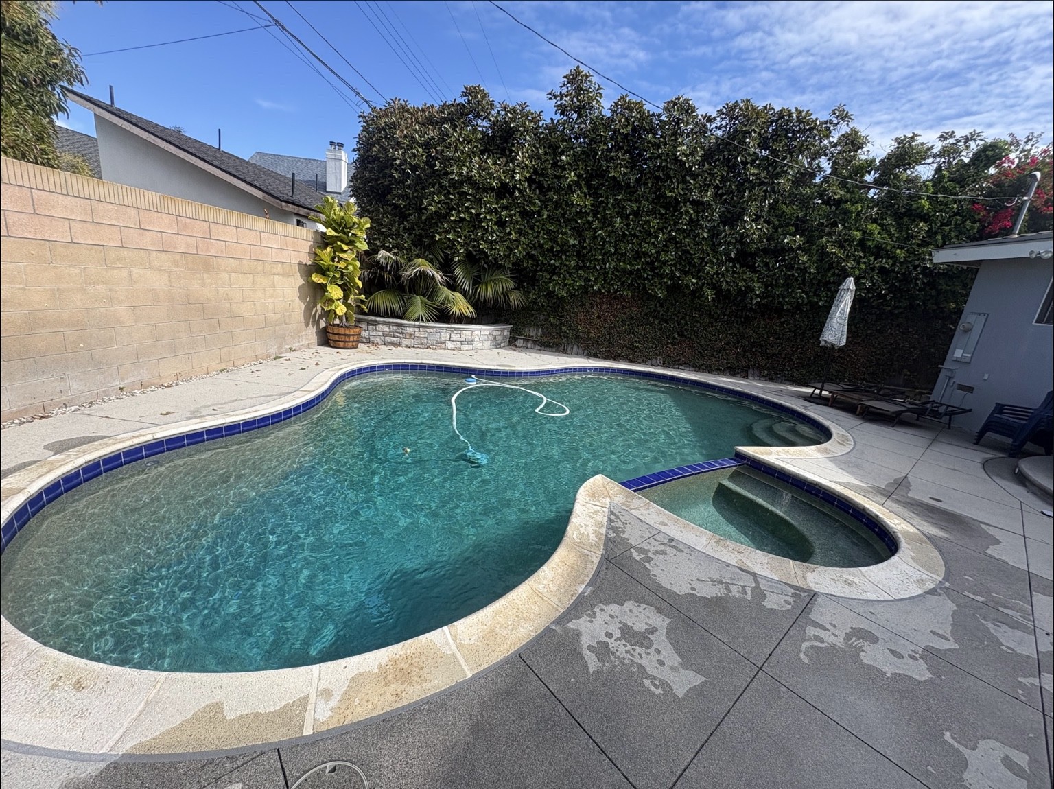 After: Green to clean pool service Newport Beach