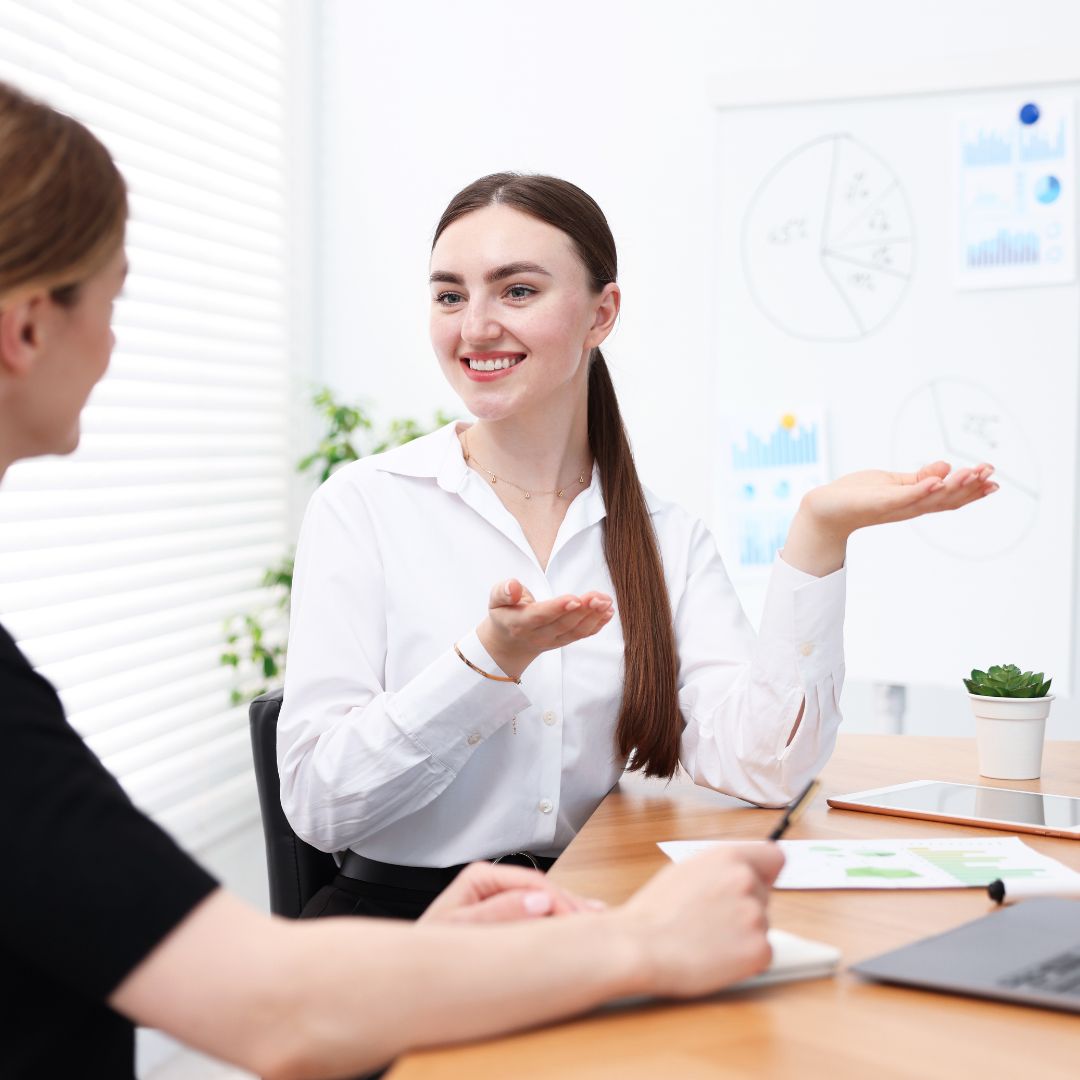 Professional career coaching session