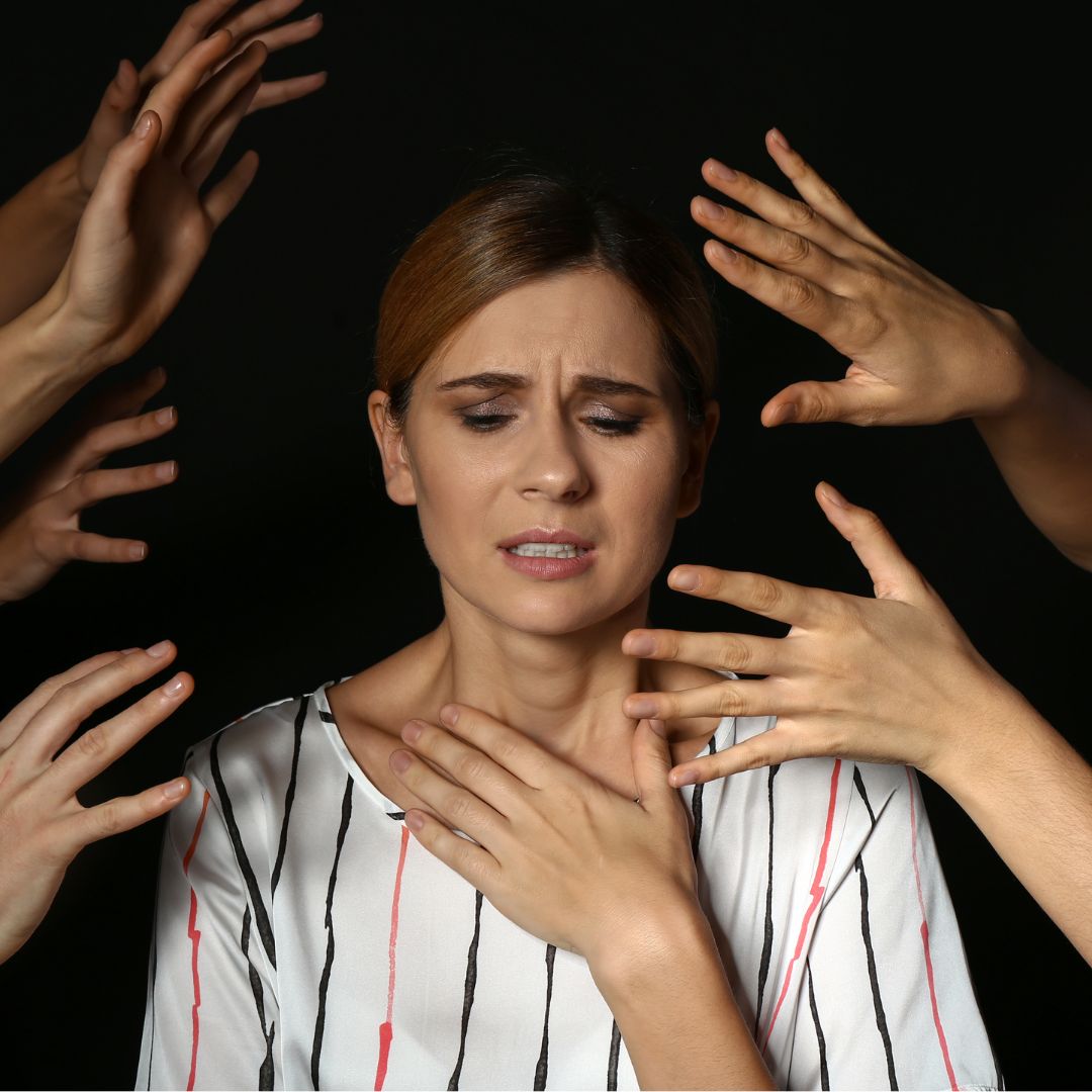 Therapy session for anxiety