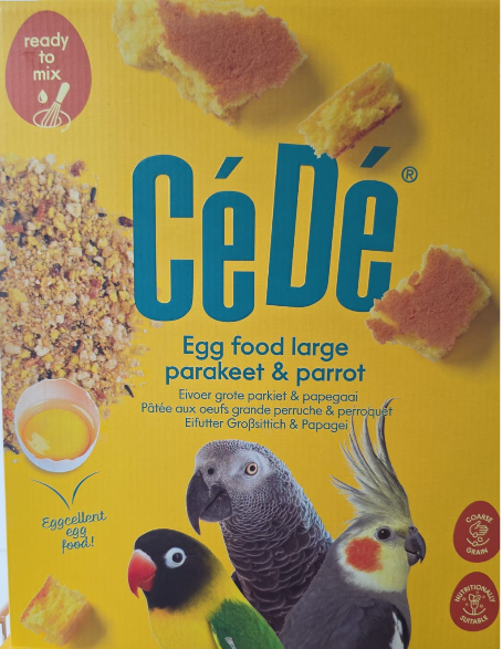מזון ביצים לתוכים גדולים CéDé 5 ק"ג