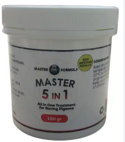 Master 5 in 1 – לעופות, יונים וציפורים