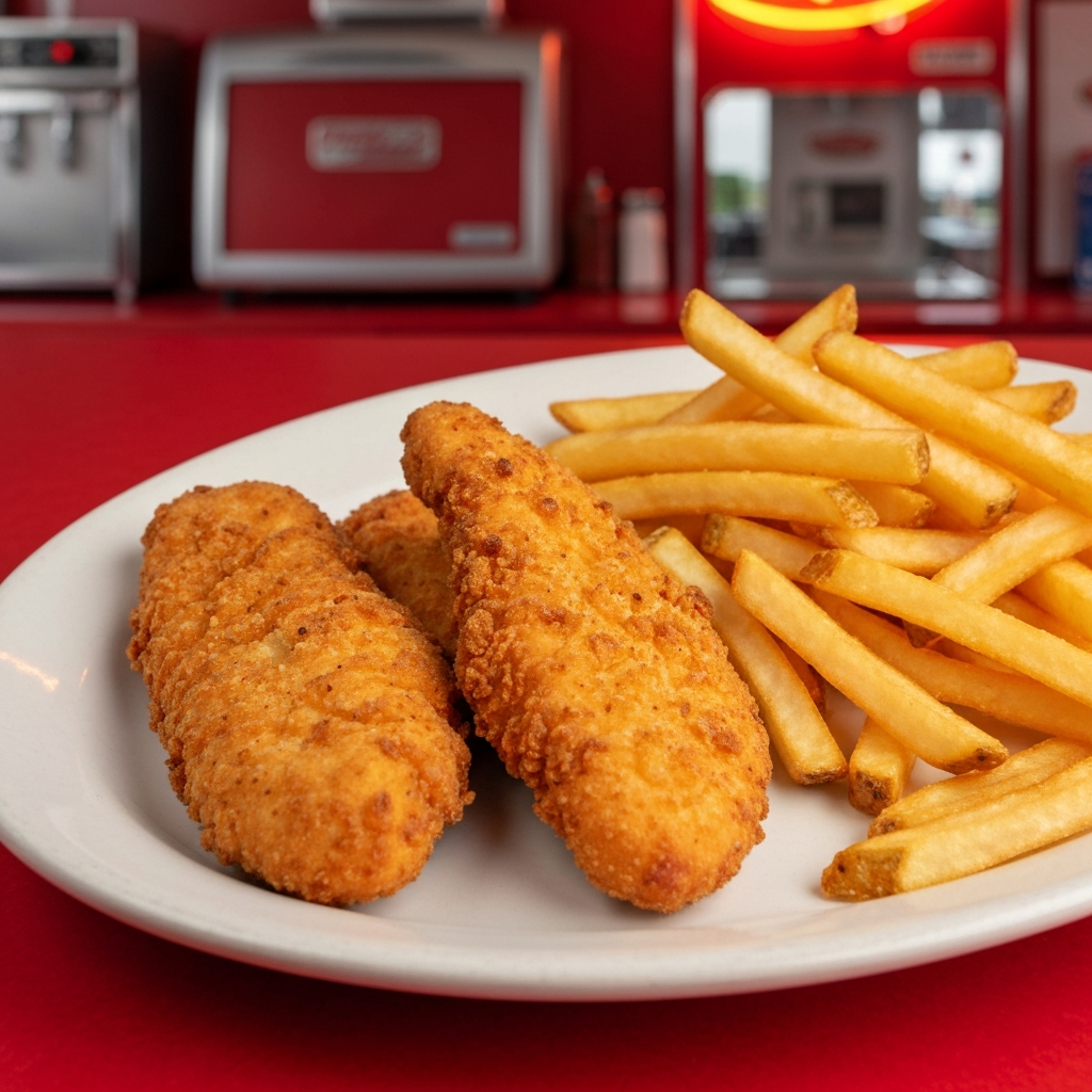 3 Chicken Tenders w/ Fries