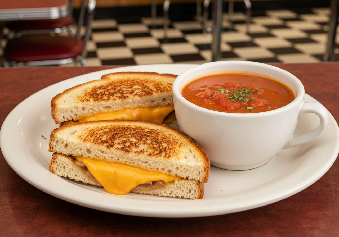 Grilled Cheese w/ Tomato Soup