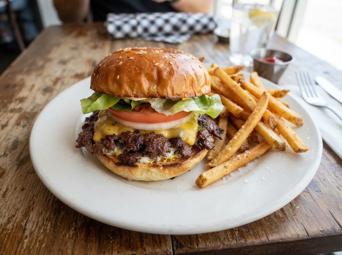 1. Single Smashburger w/ Fries