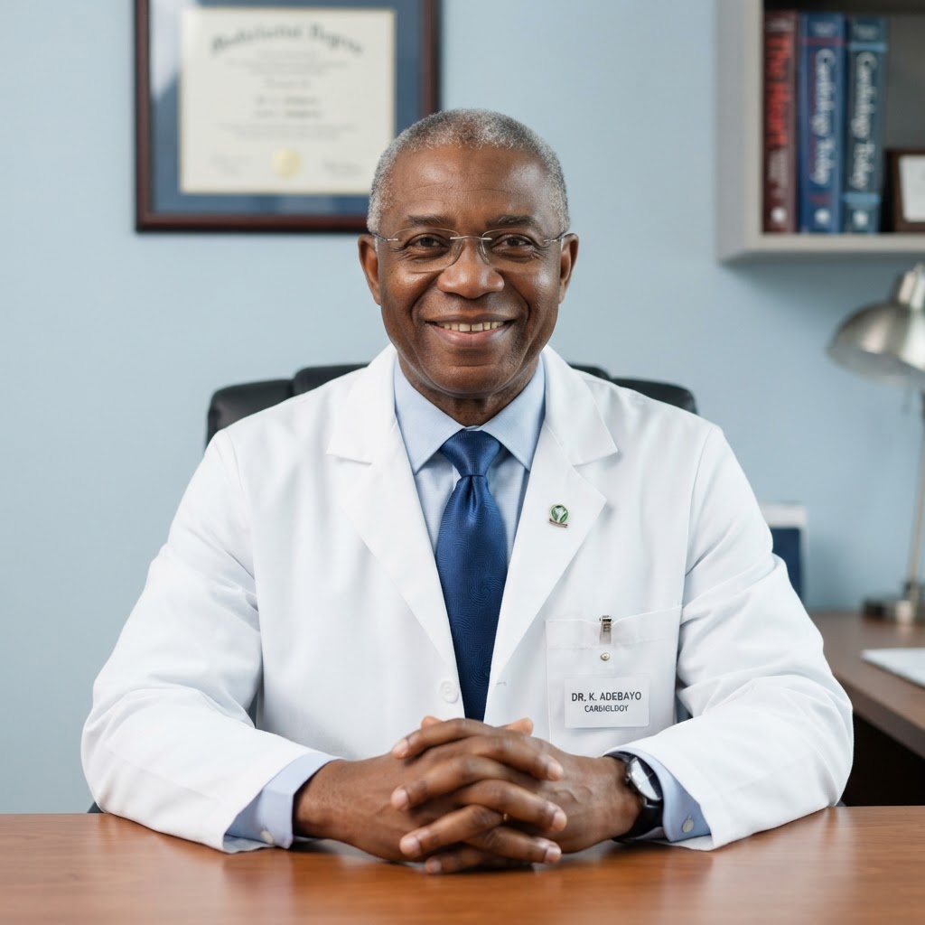 Dr. Aliu O. Akano, Medical Director and Founder of Crescent Radiology Ltd