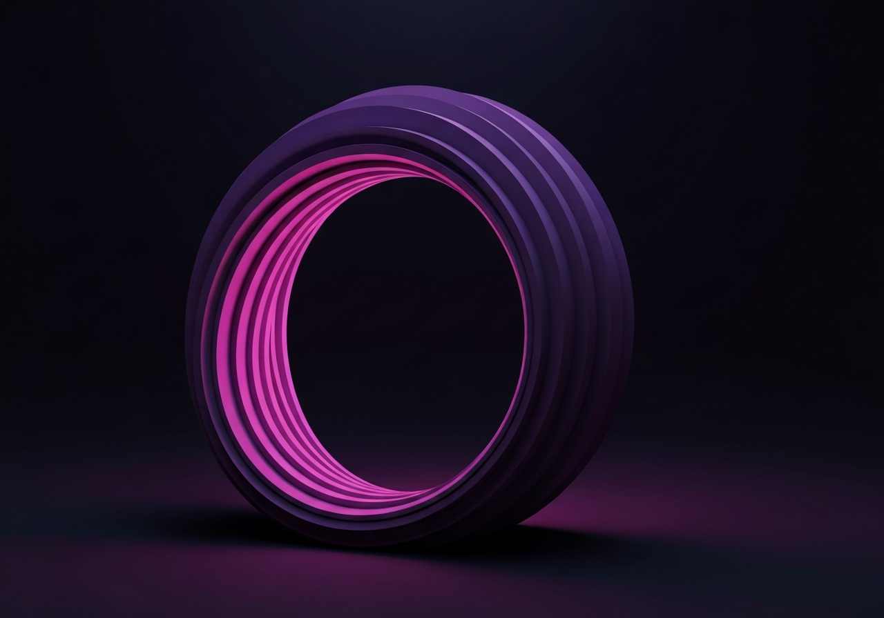 Abstract layered portal