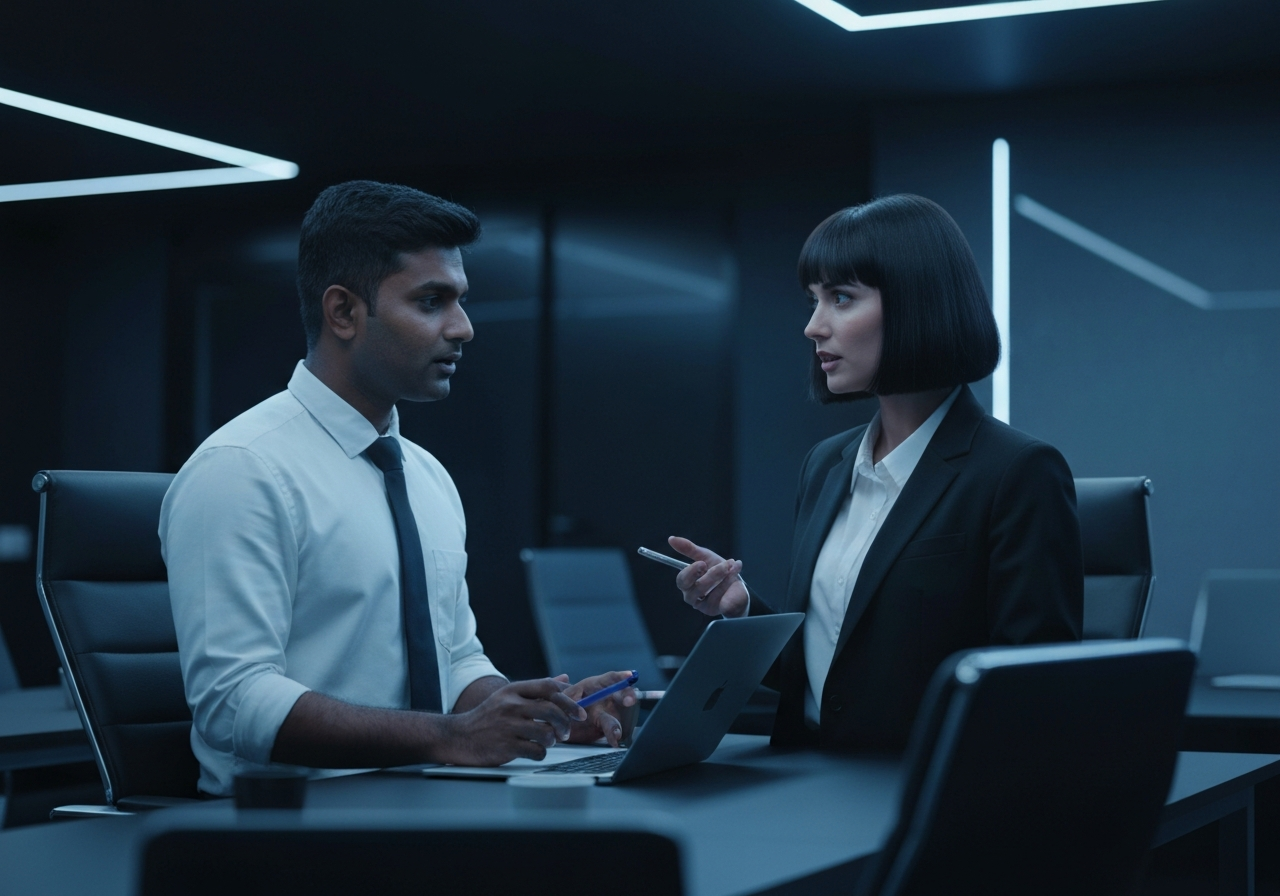 IT professionals discussing strategy
