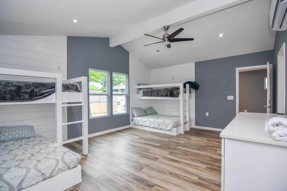 Brand new bunk room