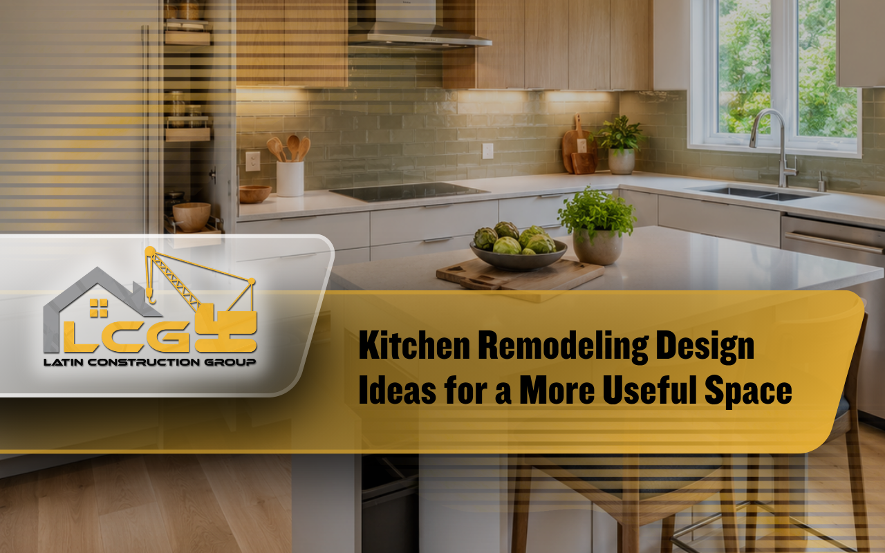 Kitchen remodeling project with a modern and practical layout
