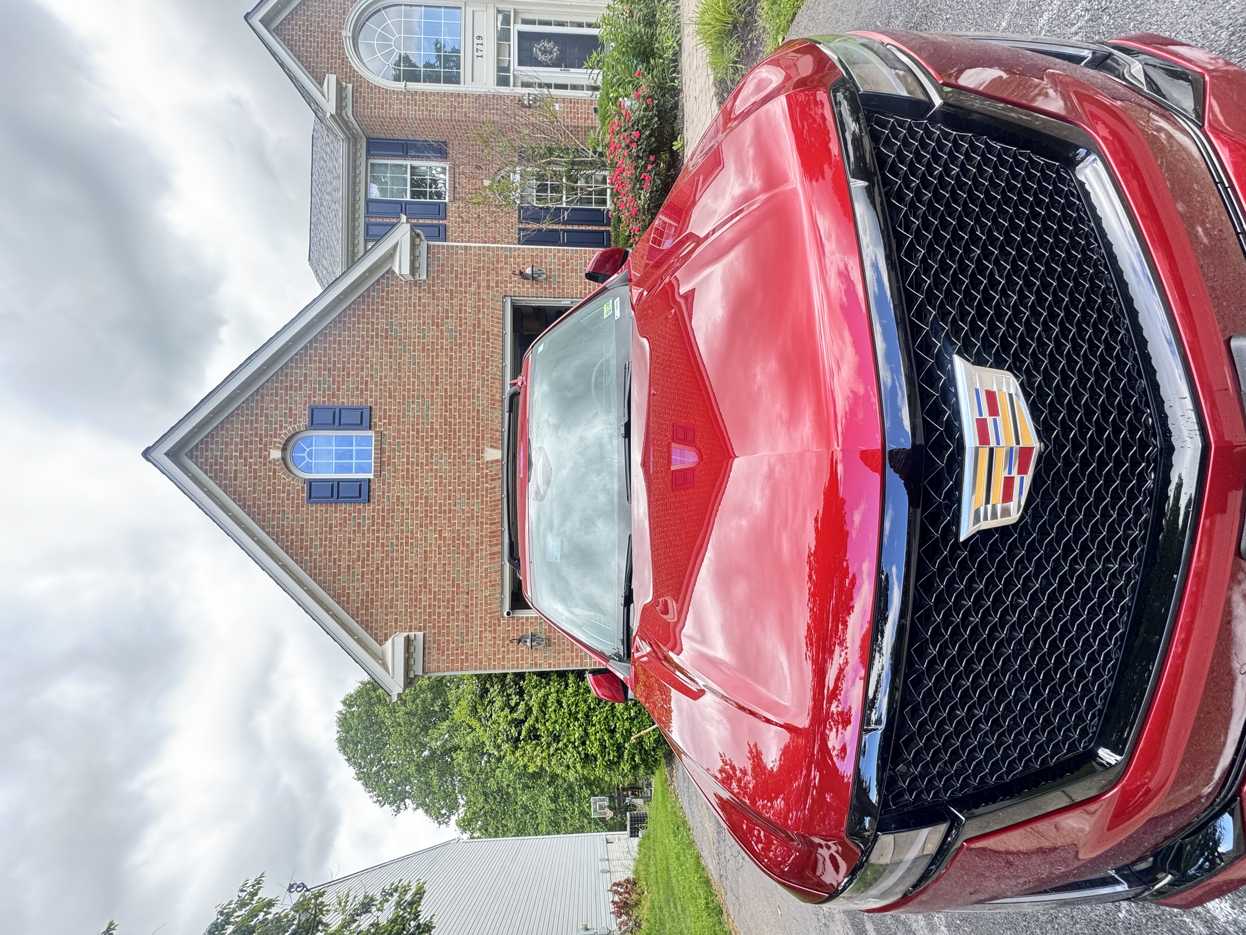 Exterior Detail - Red SUV Front