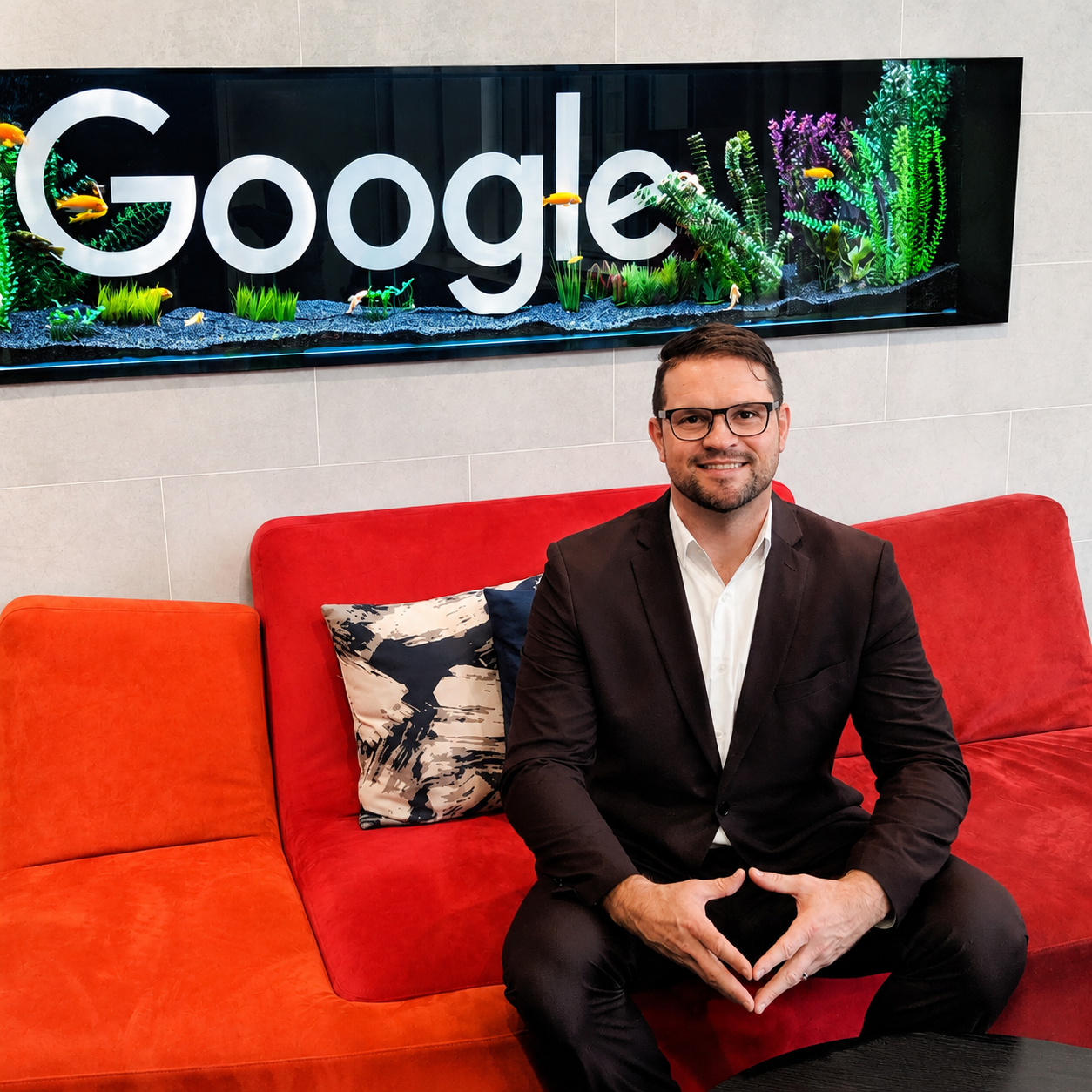 David Perron at Google Headquarters