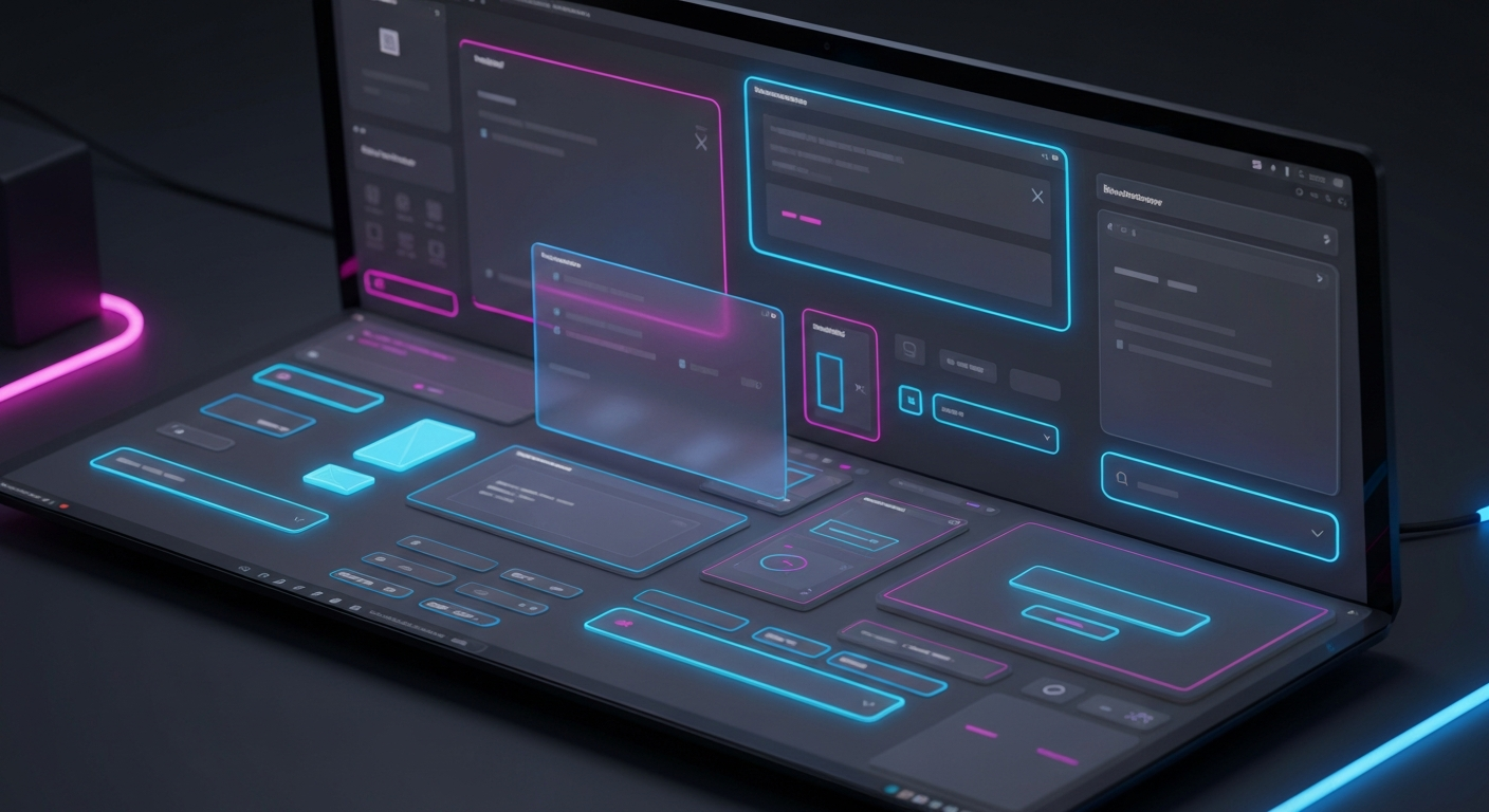 Website Design Interface