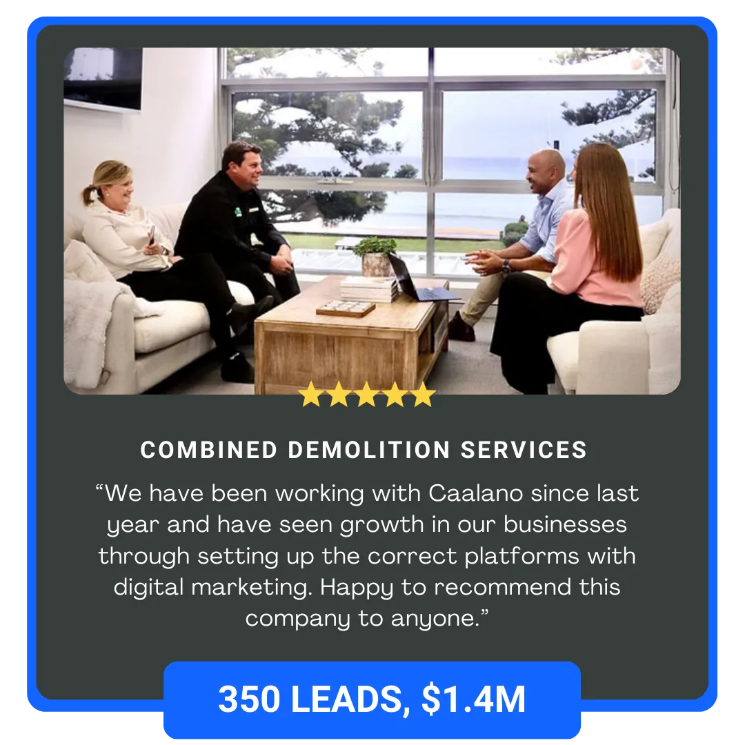 Recent client success story 5