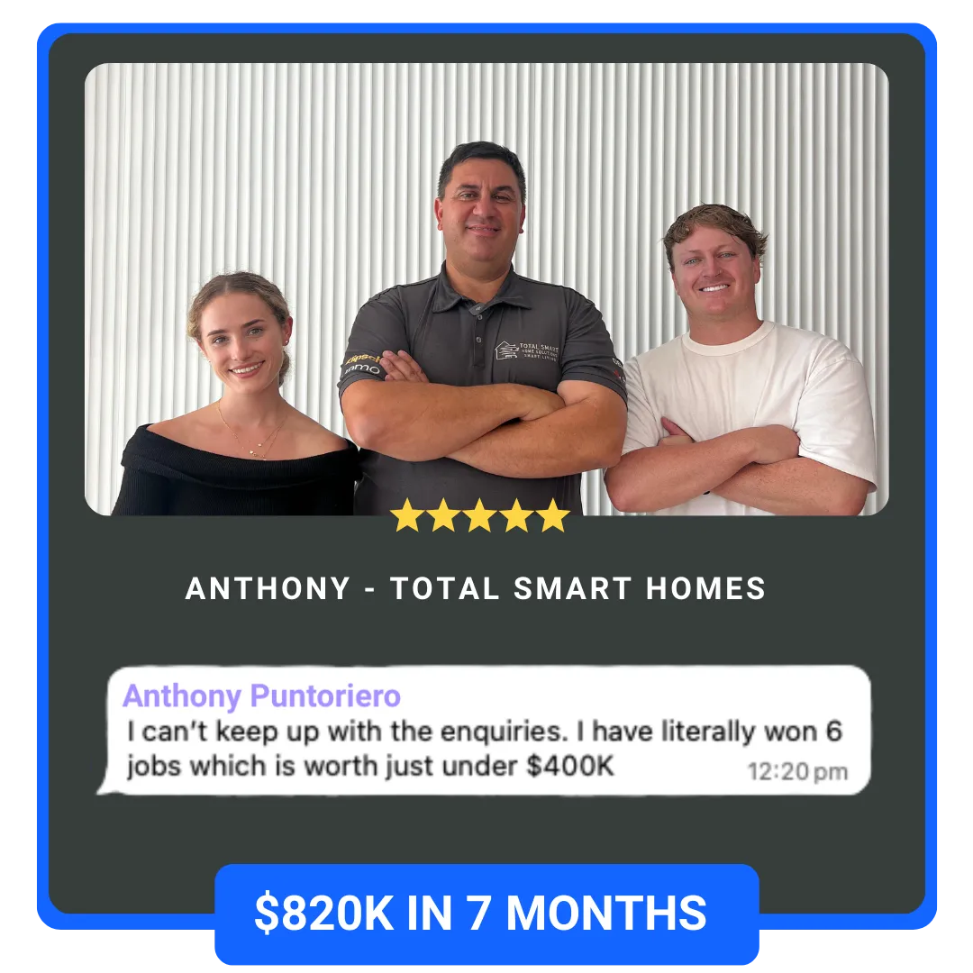 Recent client success story 7
