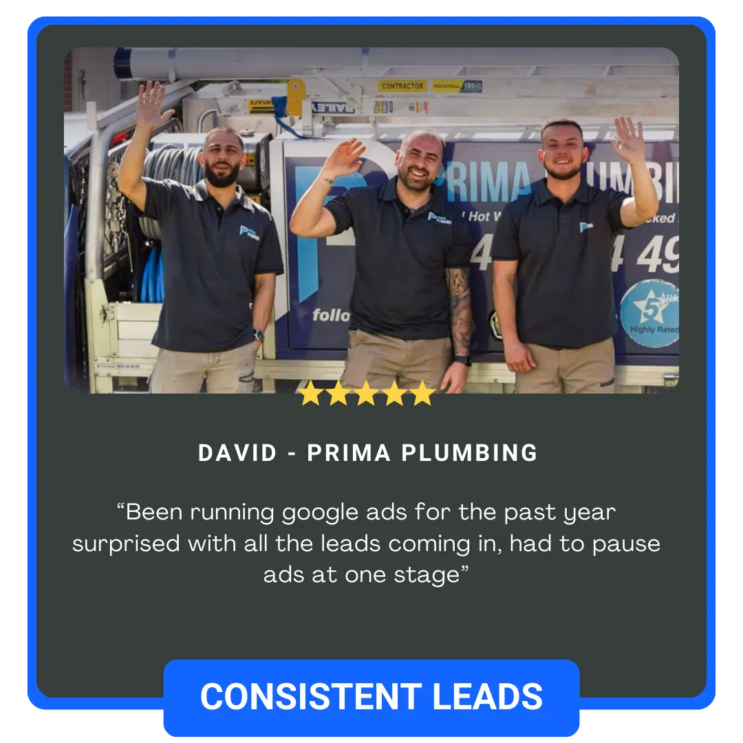 Recent client success story 1