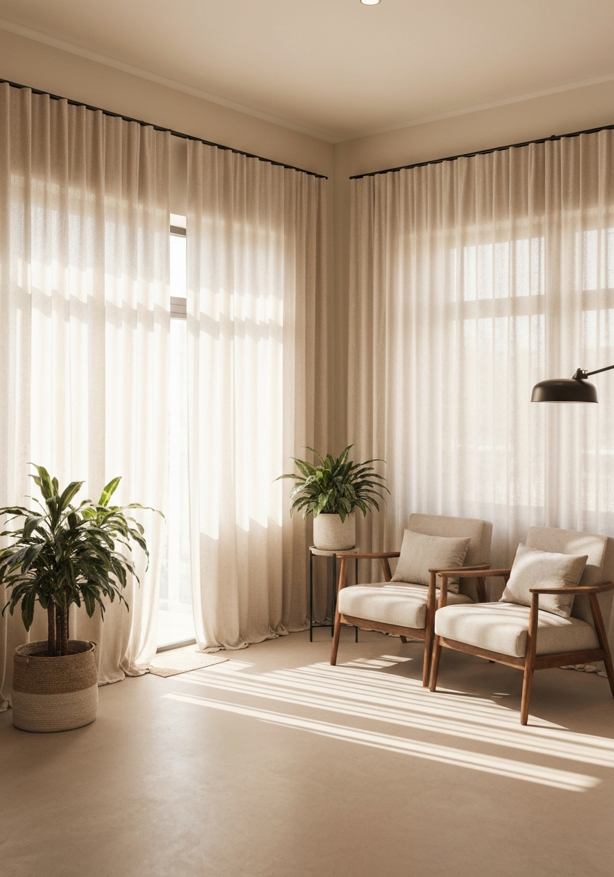 Studio luminoso e accogliente