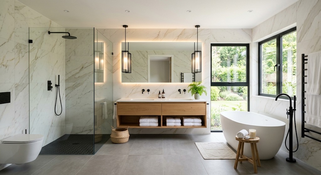 Luxury Bathroom Renovation by PPA Interior And Exterior Solutions