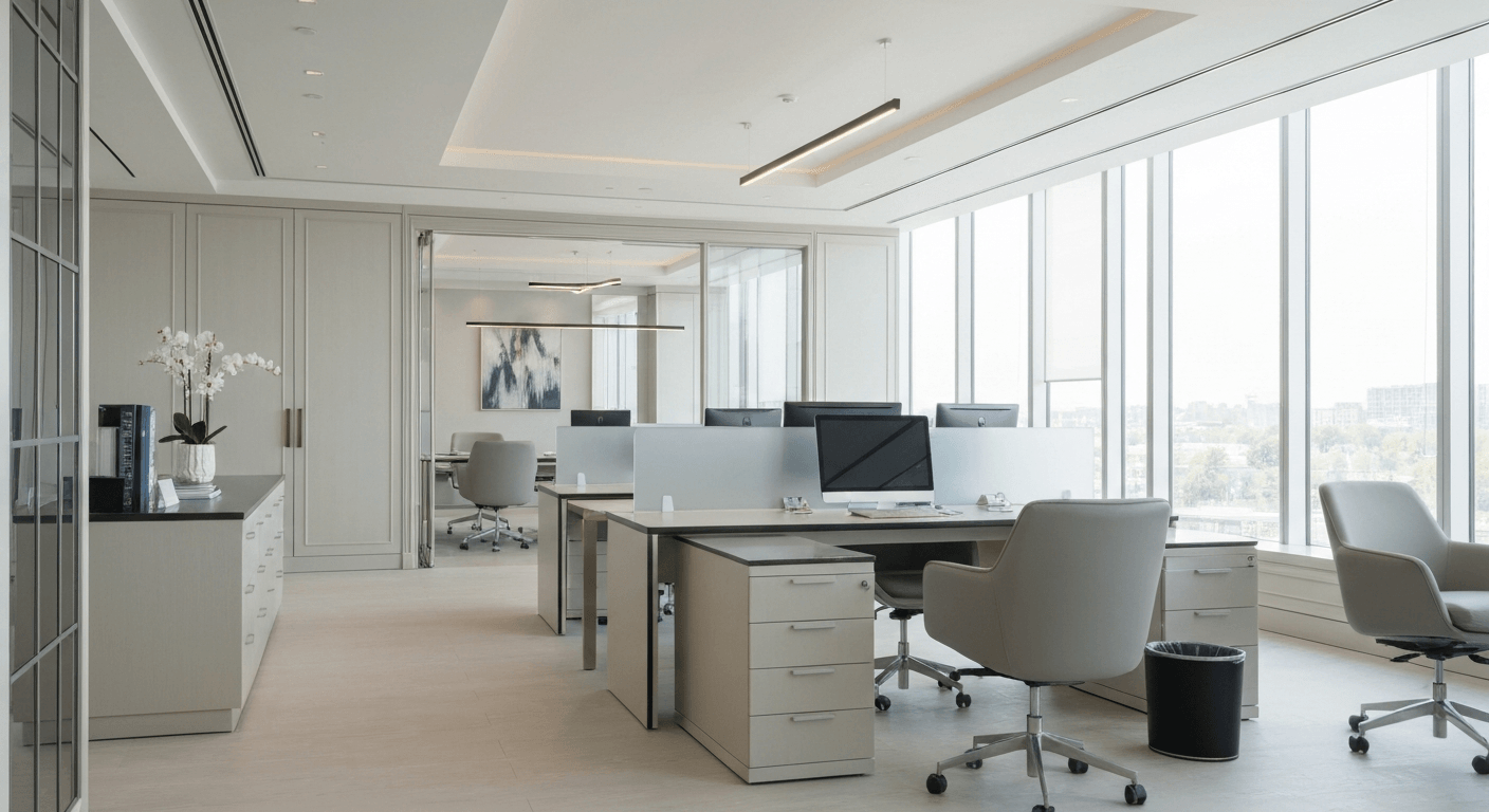 Modern commercial real estate