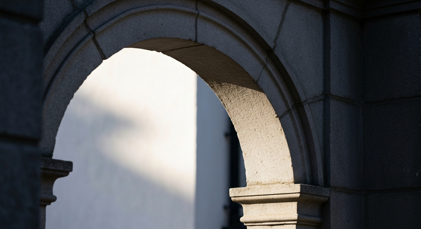 Architectural structure representing foundation