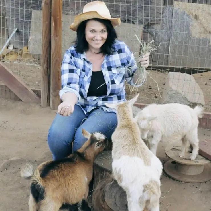 Feeding Goats