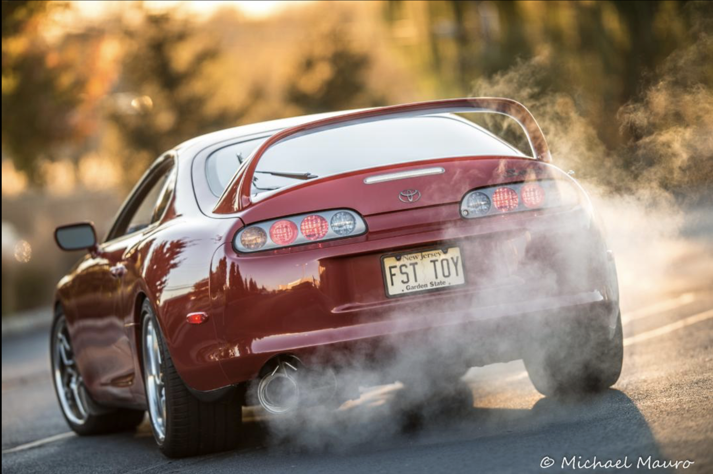 Toyota Supra Exhaust Smoke Ceramic Coating South Jersey