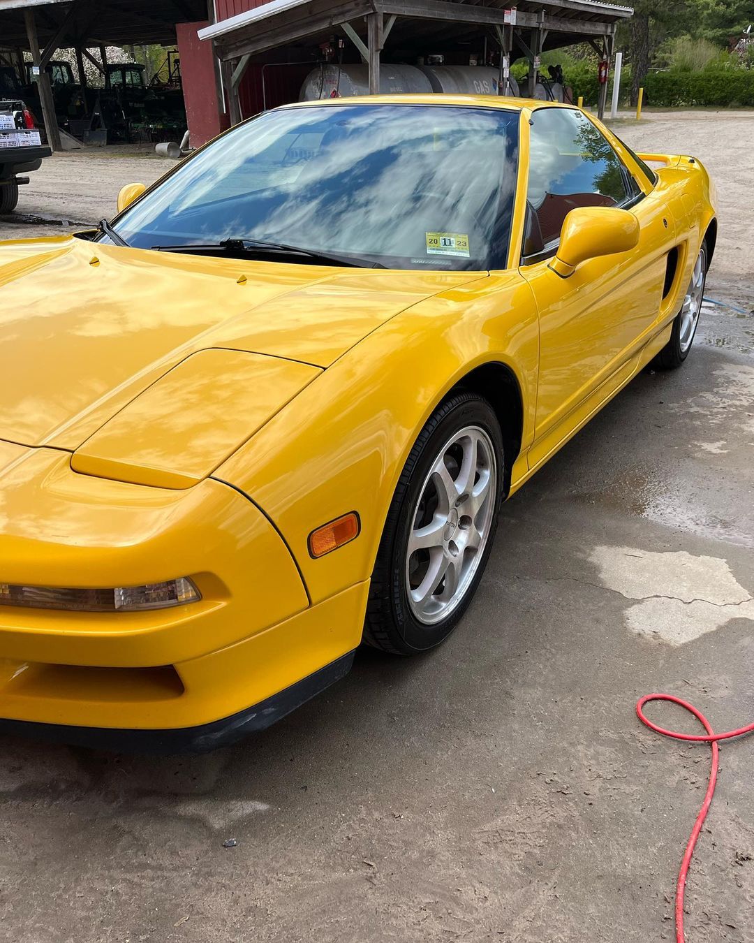 Acura NSX Yellow Ceramic Coating South Jersey