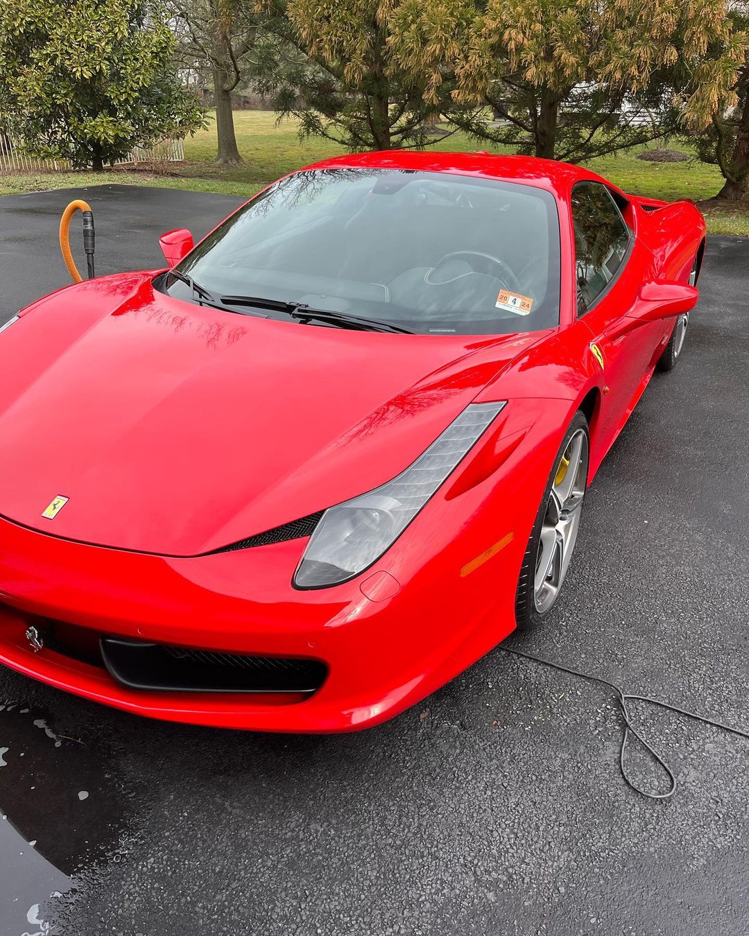 Ferrari 458 Professional Exterior Detailing South Jersey
