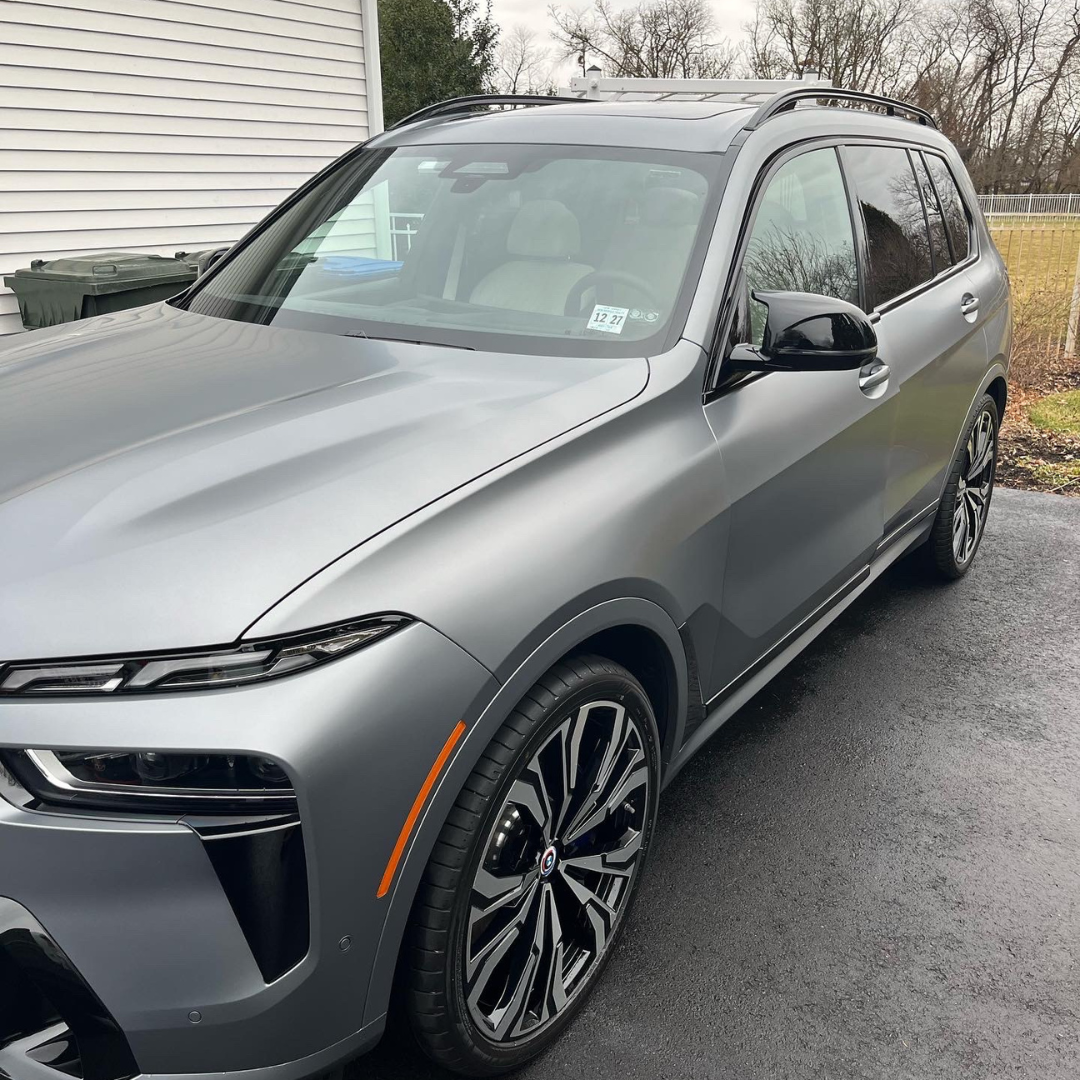 BMW X7 Matte Grey Ceramic Coating South Jersey