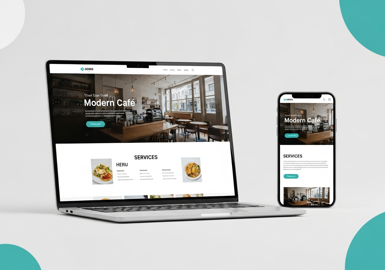 Local Site Drop Website Mockup