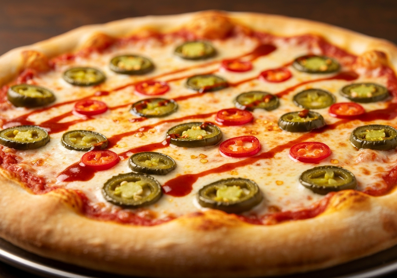 Spicy drizzle pour