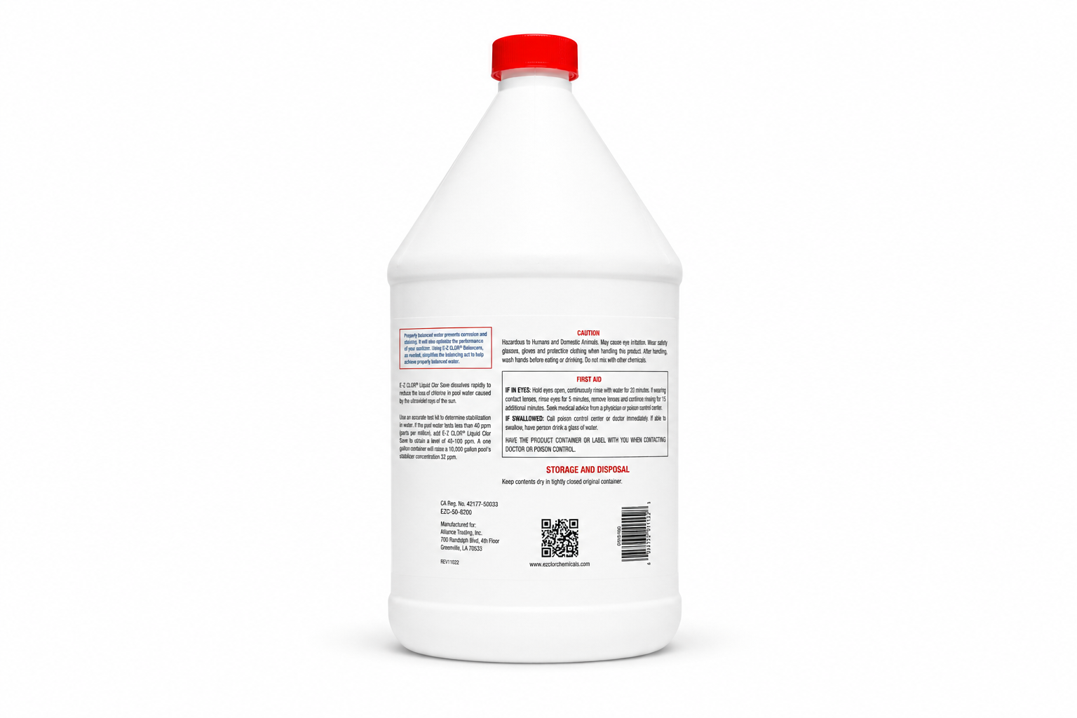 E-Z Clor Liquid Clor Save 3