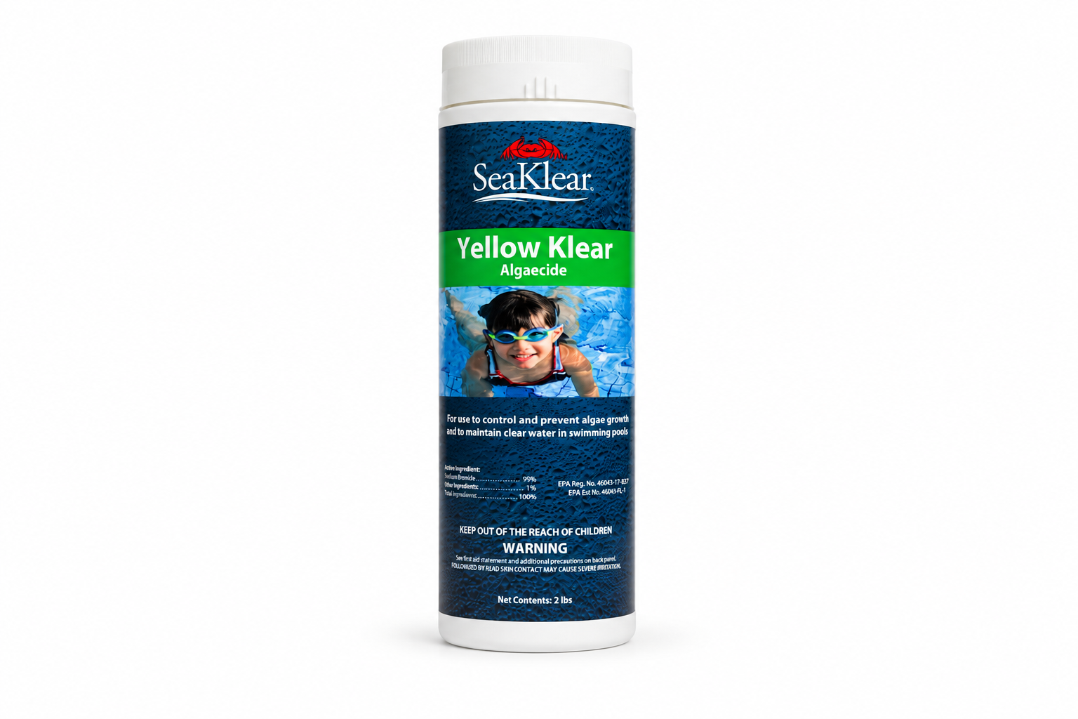 SeaKlear Yellow Klear Algaecide 2 LBS
