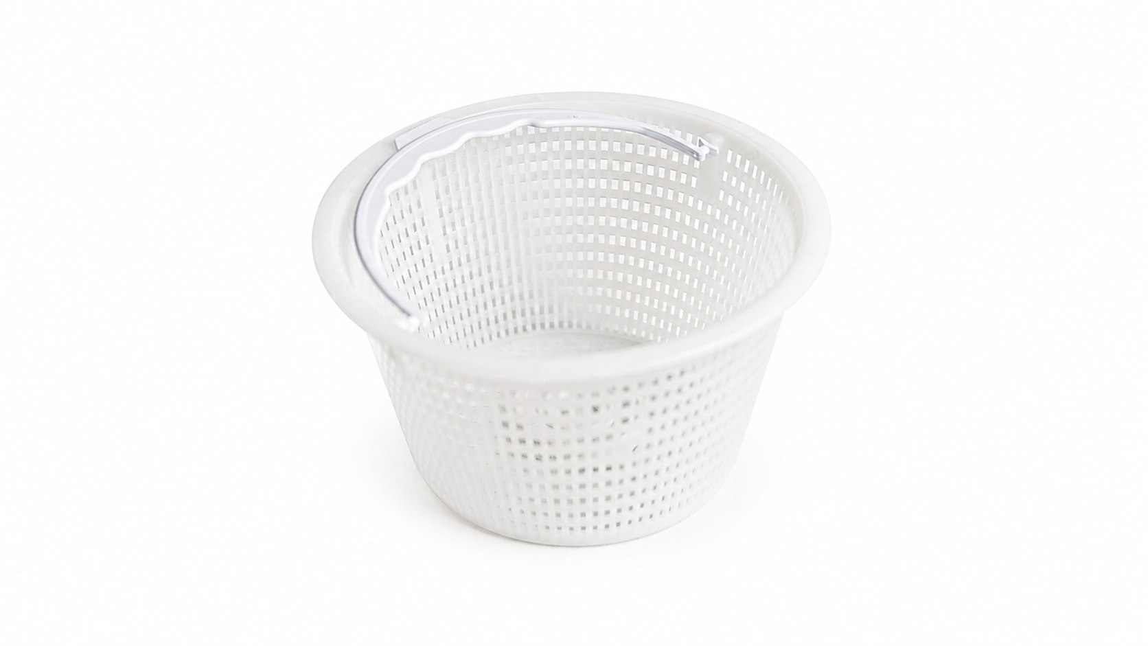 Round Skimmer Basket with Handle 2