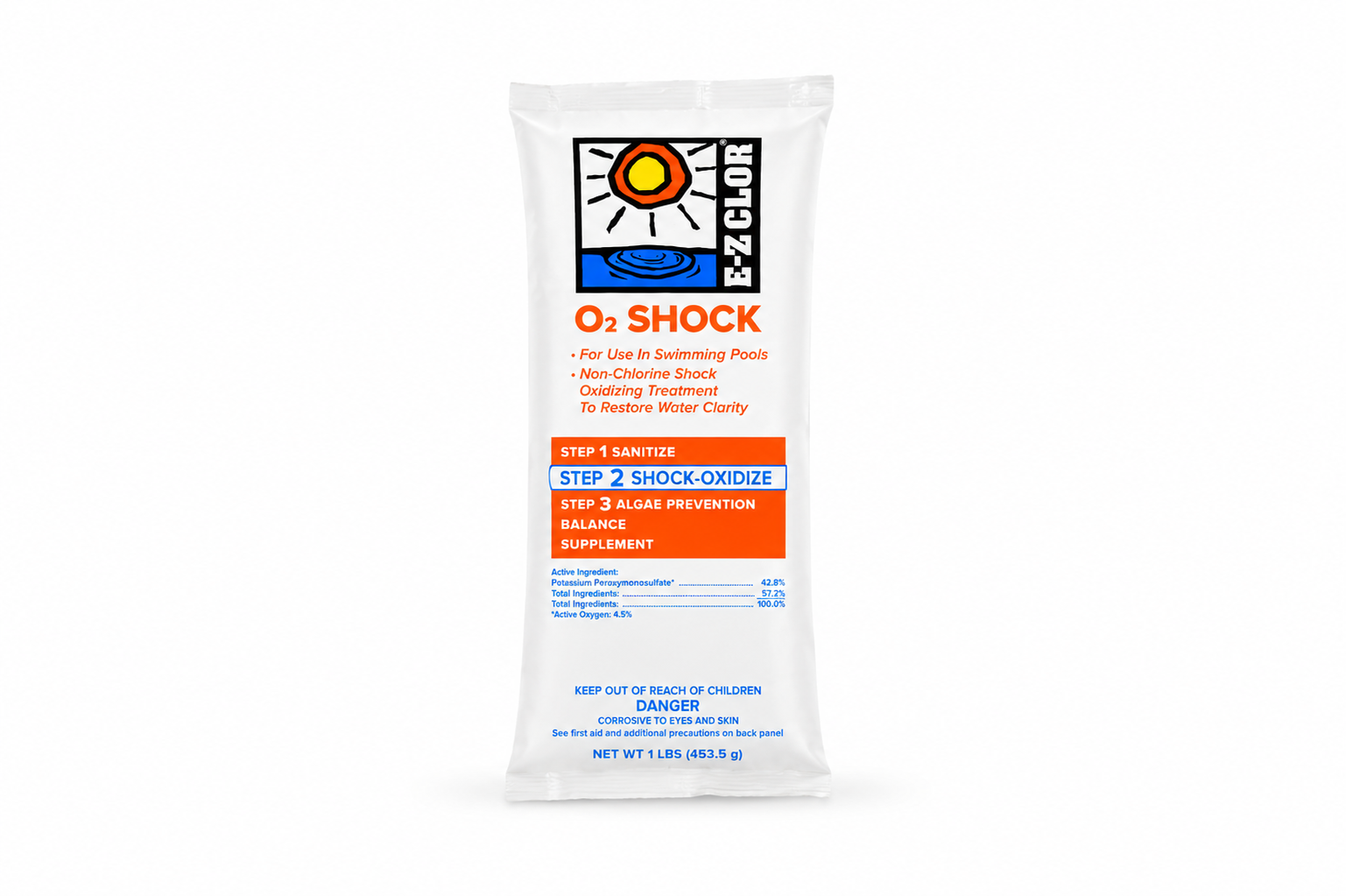 E-Z Clor O2 Shock 1 LB (453.5 g)