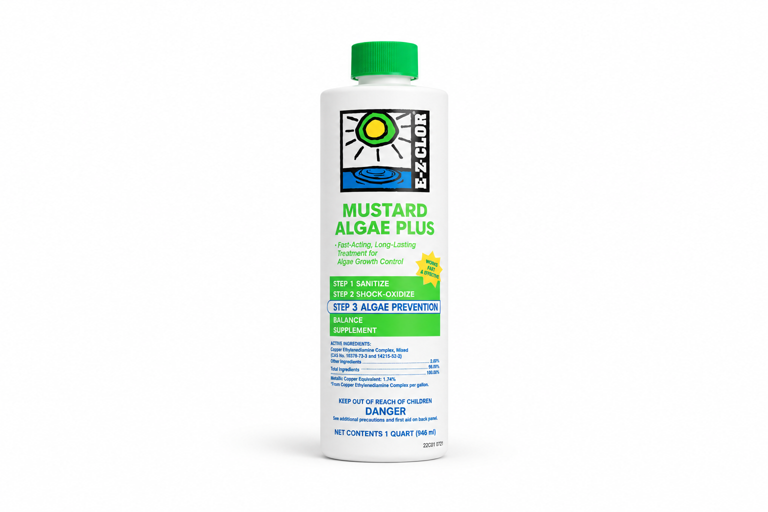E-Z Clor Mustard Algae Plus