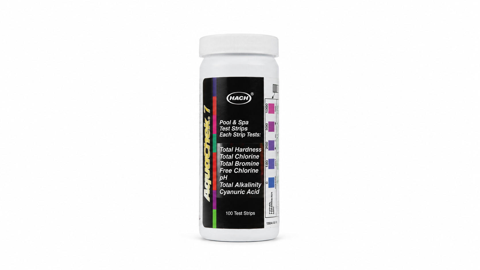 Hach AquaChek 7 Pool & Spa Test Strips 100 Strips