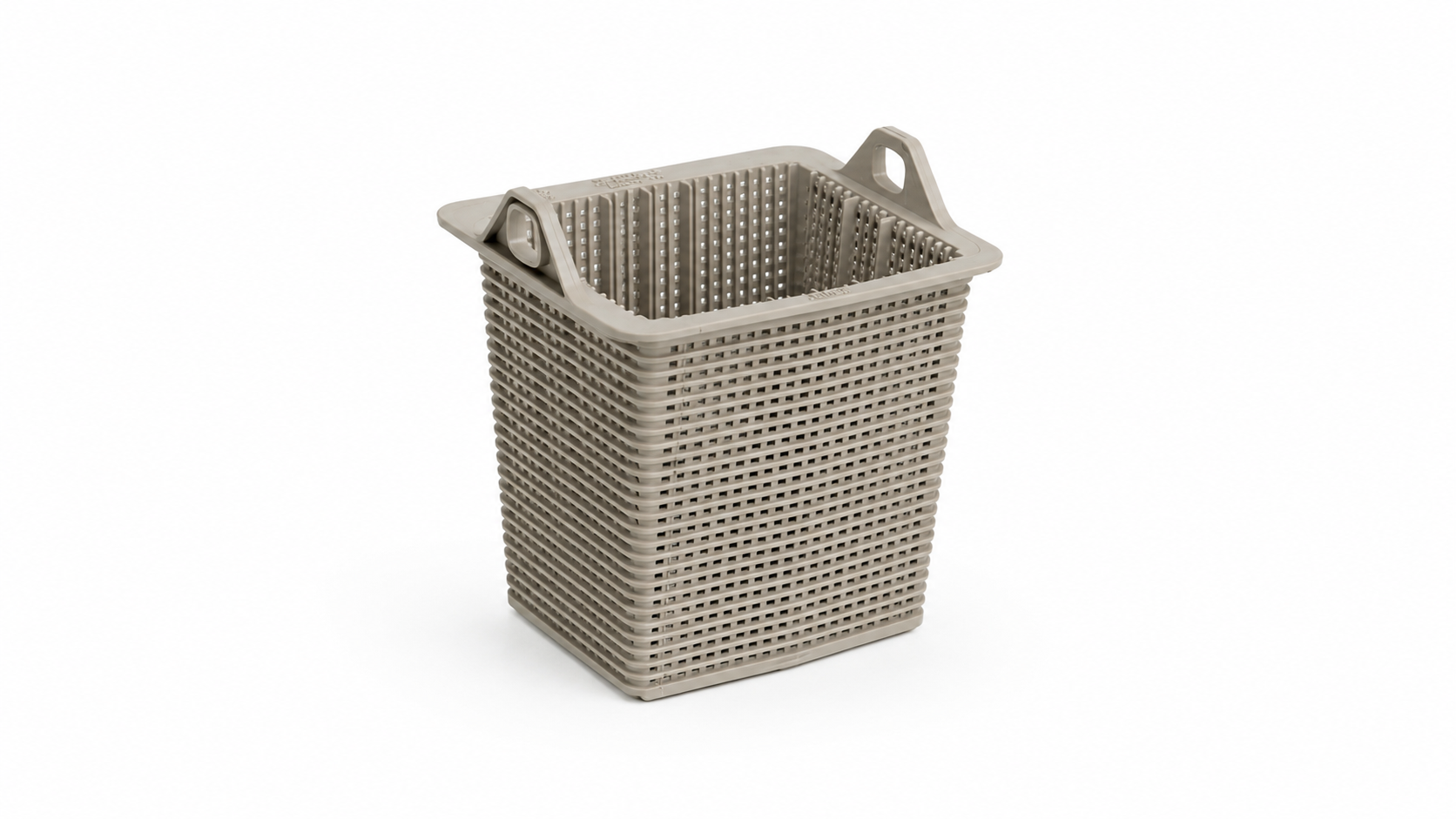Square Skimmer Basket with Handles 2
