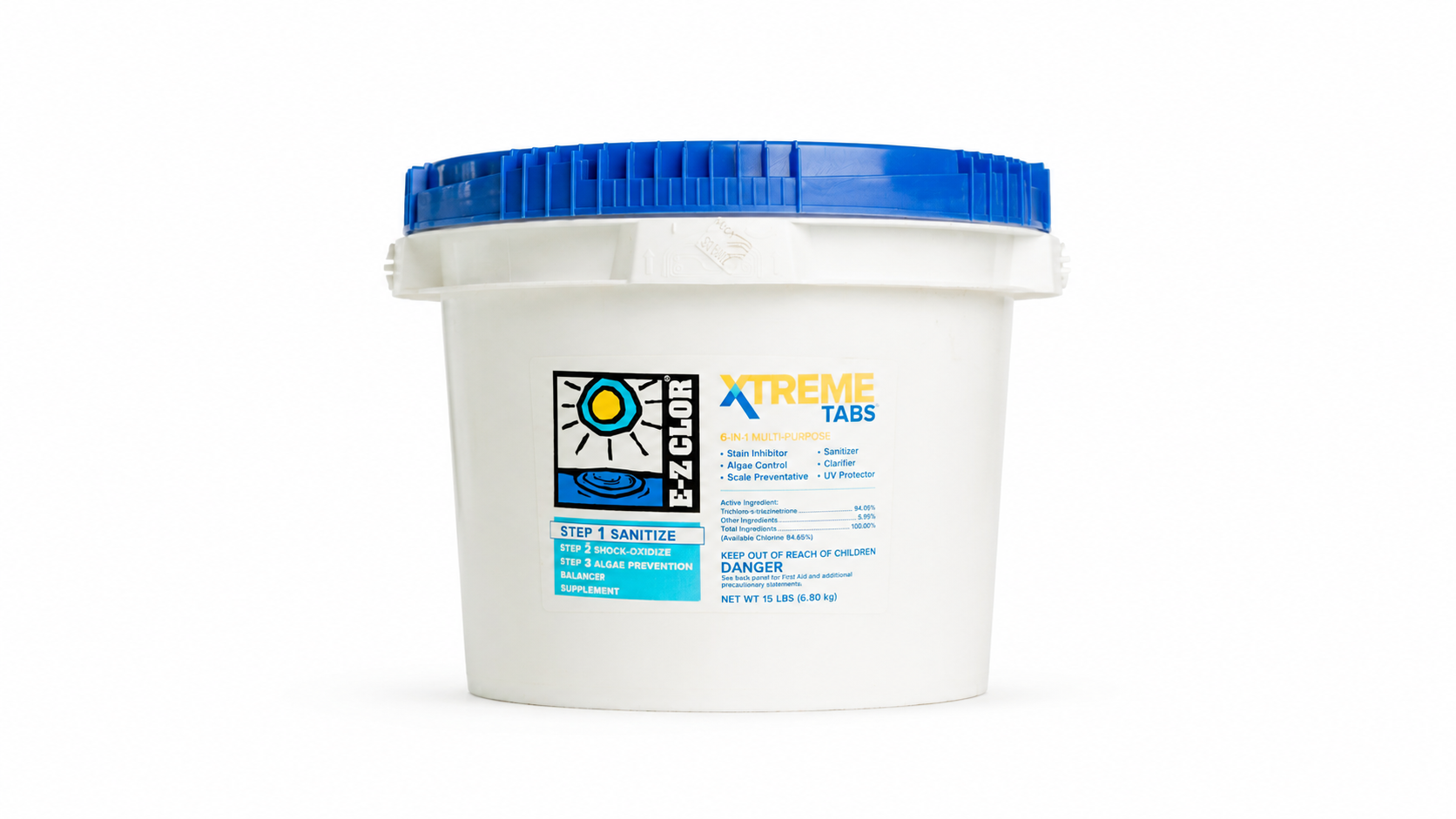 E-Z Clor Xtreme Tabs 15 LBS (6.8 kg) 2