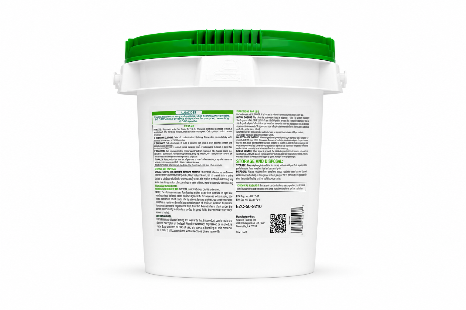 E-Z Clor Granular Algae Out 2