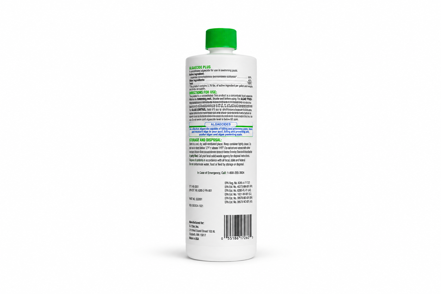 E-Z Clor Algaecide Plus 2