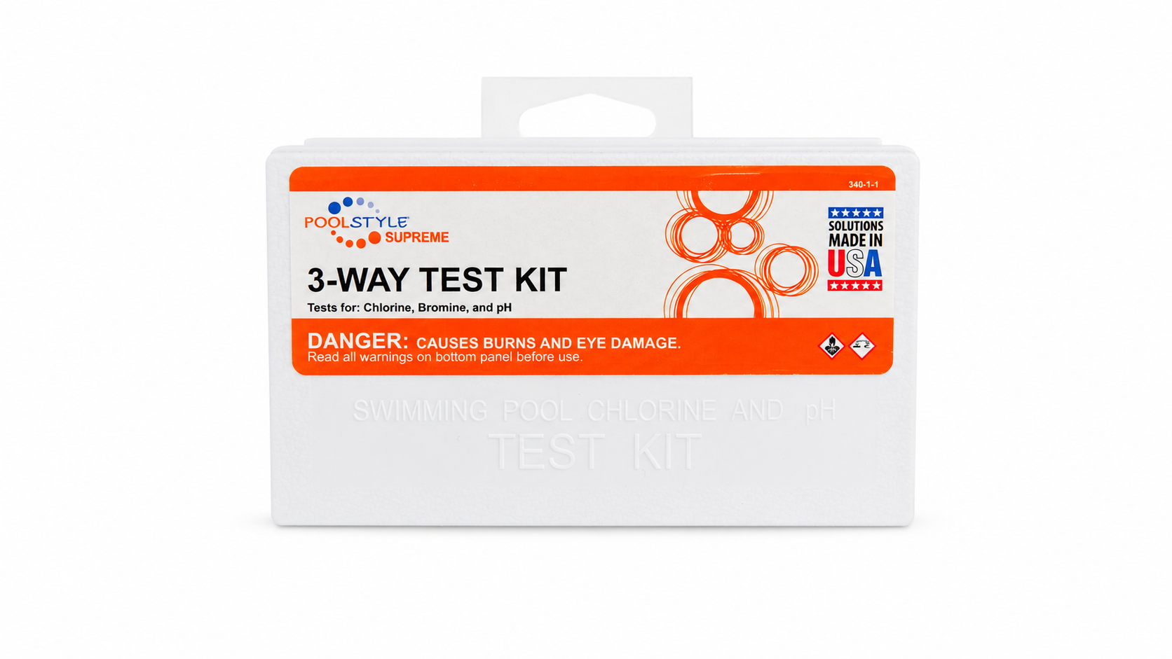 PoolStyle 3-Way Test Kit
