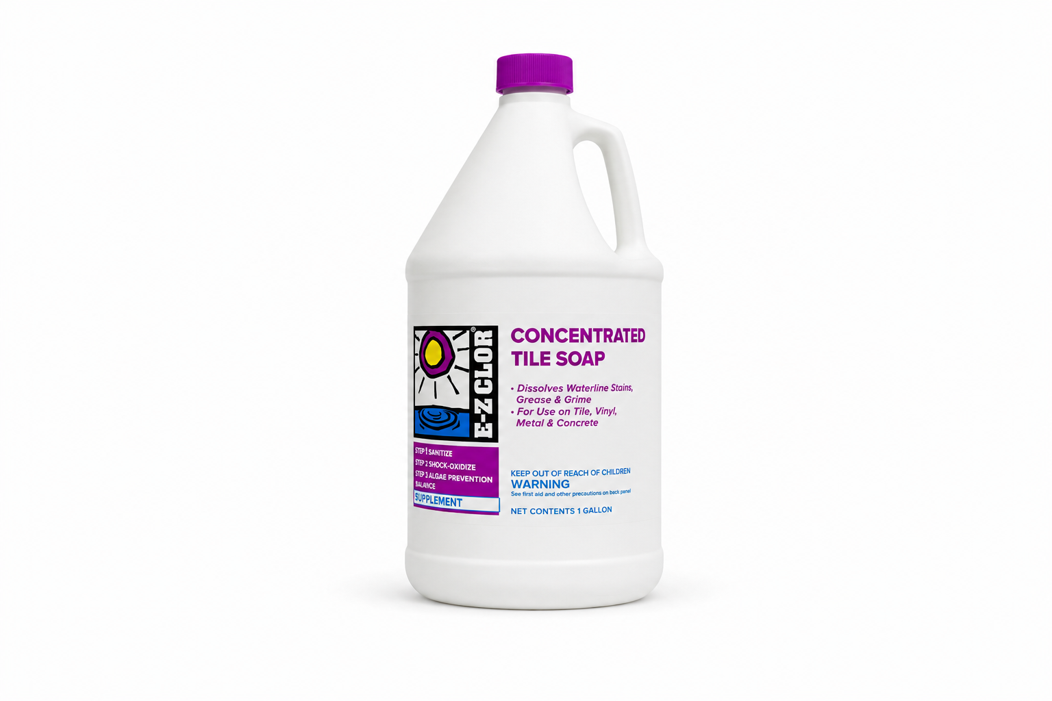 E-Z Clor Concentrated Tile Soap 1 Gallon