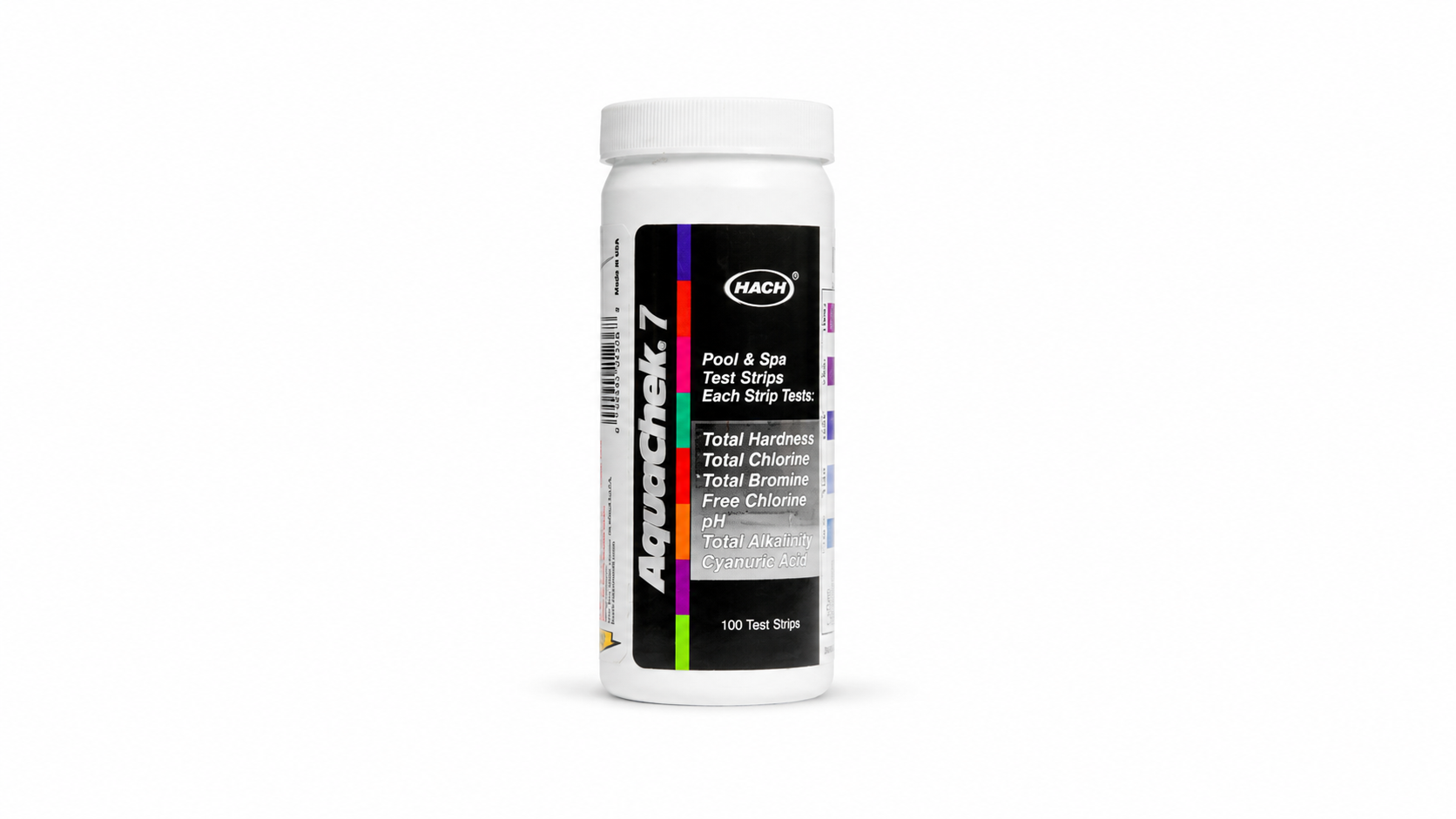 Hach AquaChek 7 Pool & Spa Test Strips 100 Strips 3