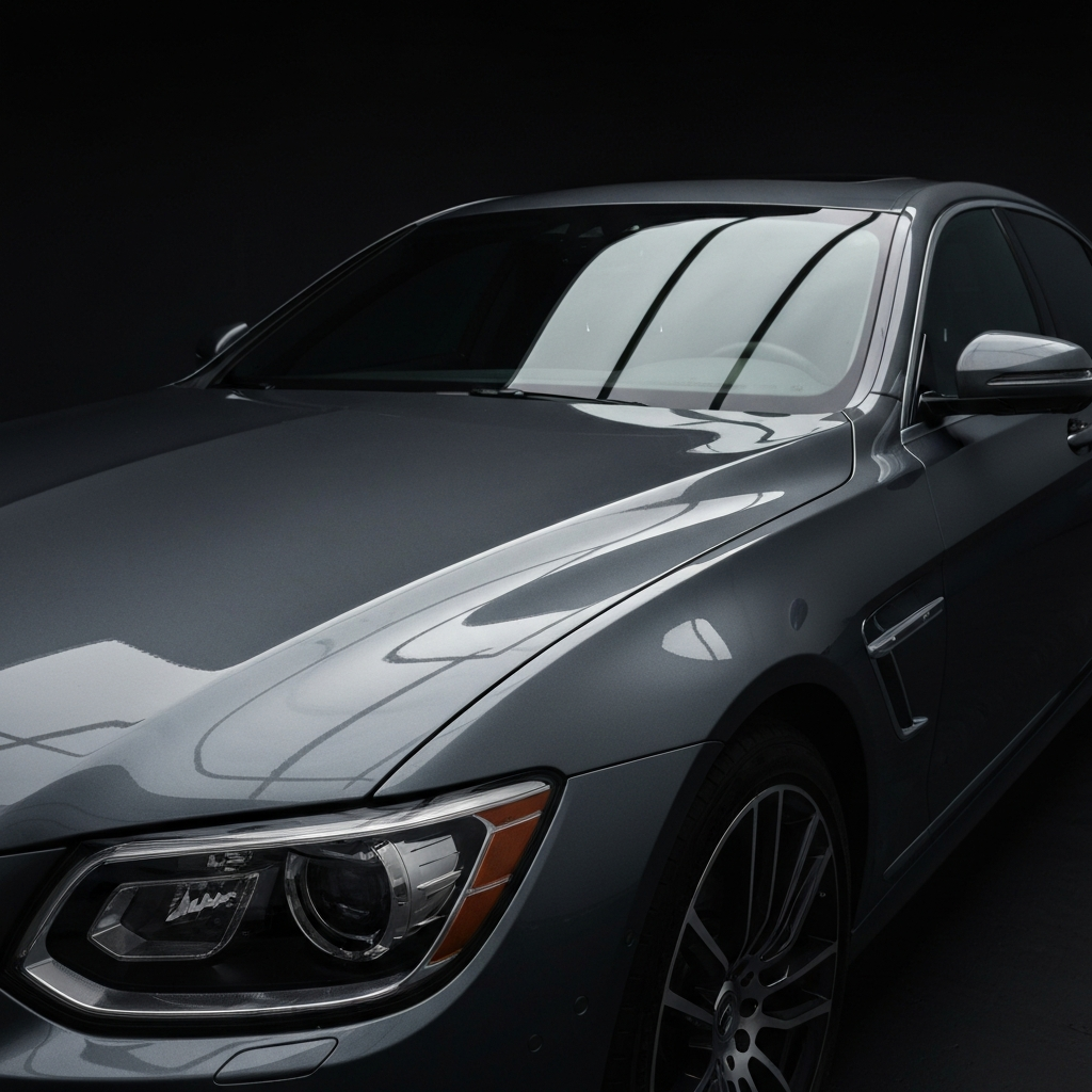 After professional detailing — gleaming paint